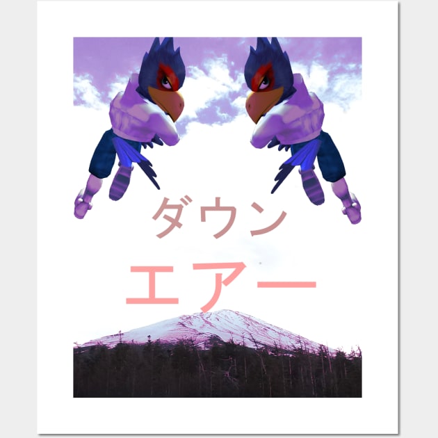 Falco Vaporwave Wall Art by Klob